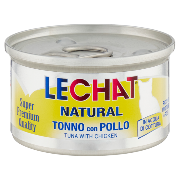 LeChat Natural Tonno con Pollo 80 g