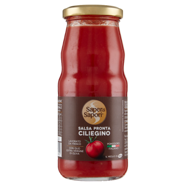 Selex Saper di Sapori Salsa Pronta di Pomodoro Ciliegino 350 g