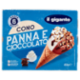 IL GIGANTE Cono Panna e Cioccolato 6 x 75 g