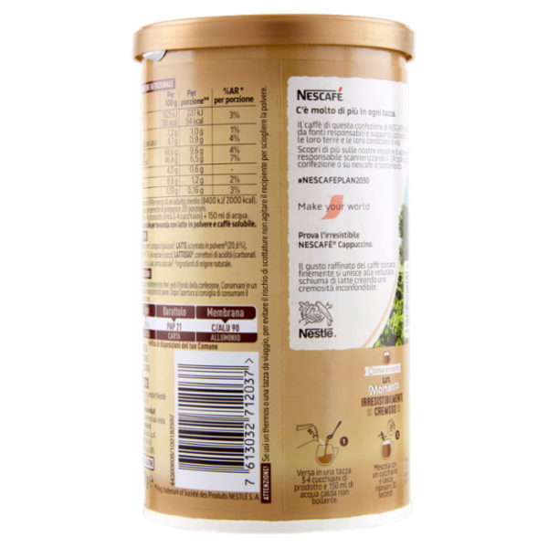 NESCAFÉ Cappuccino Solubile Barattolo 280 g