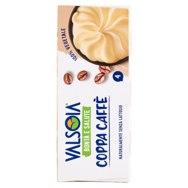 Valsoia Bontà e Salute il gelato 4 Coppe Caffè 4 x 70 g