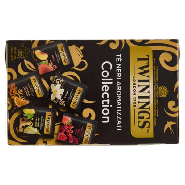 Twinings Tè Neri Aromatizzati Collection 20 x 2 g