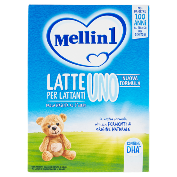 Mellin 1 Latte per Lattanti Uno 2 x 400 g