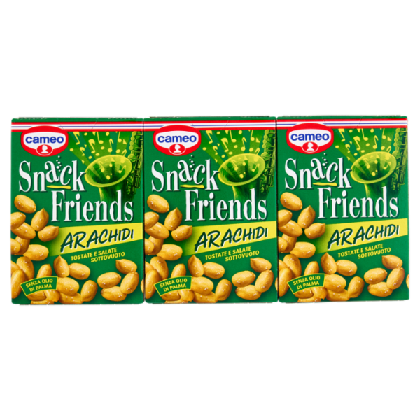 cameo Snack Friends Arachidi 3 x 40 g