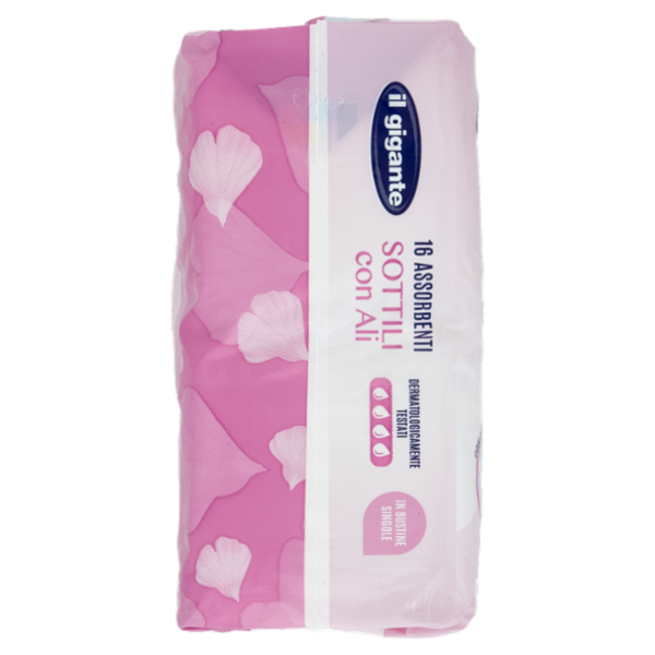 IL GIGANTE Assorbenti Sottili con Ali 16 pz