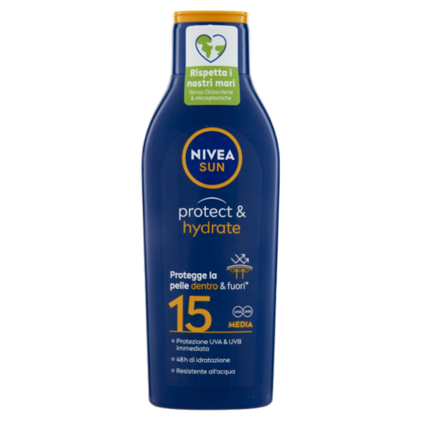 Nivea Sun protect & hydrate 15 Media 200 ml