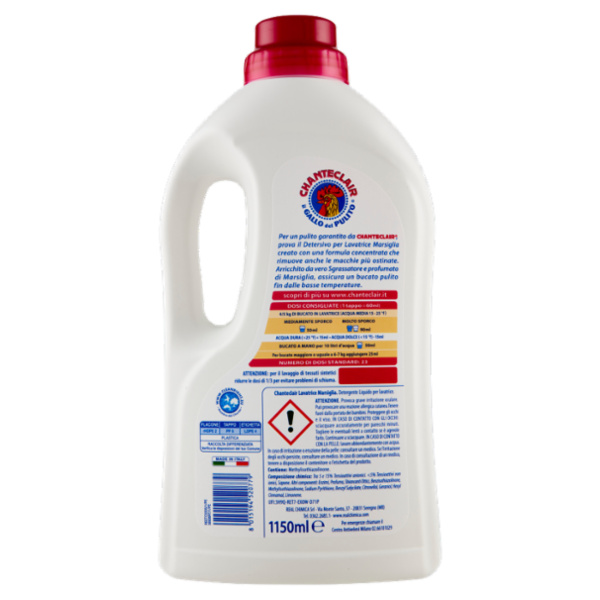 Chanteclair Lavatrice Marsiglia 1150 ml
