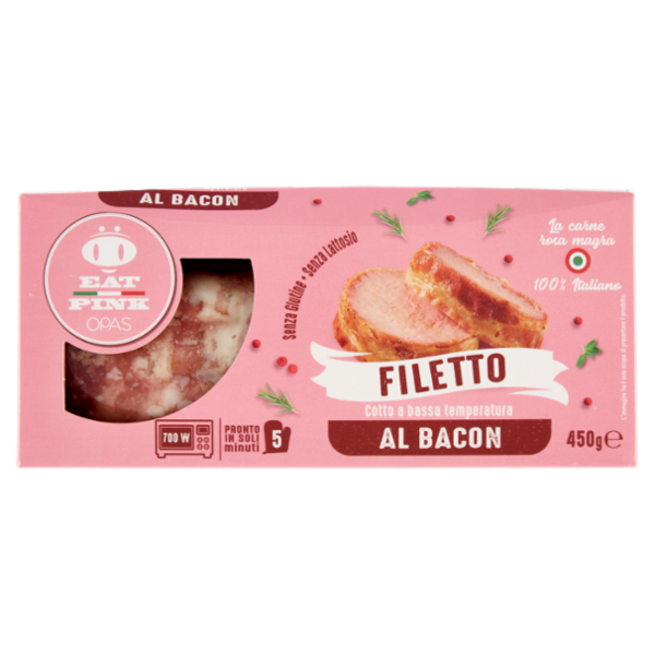 Eat Pink Filetto al Bacon 450 g