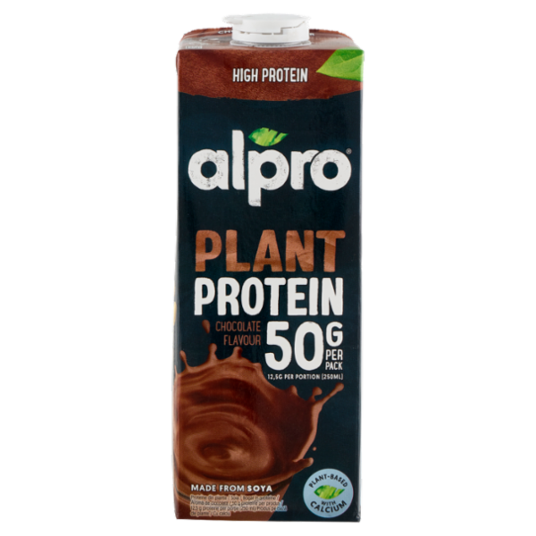 ALPRO Protein 50g Bevanda Vegetale Proteica alla Soia Gusto Cioccolato 1 Litro