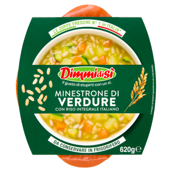 DimmidiSì le Zuppe fresche Minestrone di Verdure 620 g