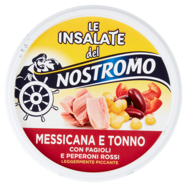 Nostromo le Insalate del Nostromo Messicana e Tonno con Fagioli e Peperoni Rossi 220 g