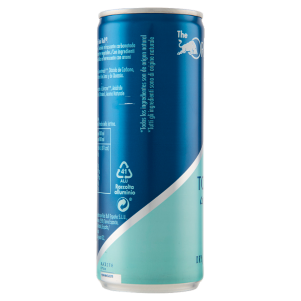 Organics by Red Bull Tonic Water - lattina da 250 ml