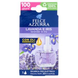 Felce Azzurra Aria Di Casa Ricarica Per Elettrico Lavanda e Iris 20 Ml