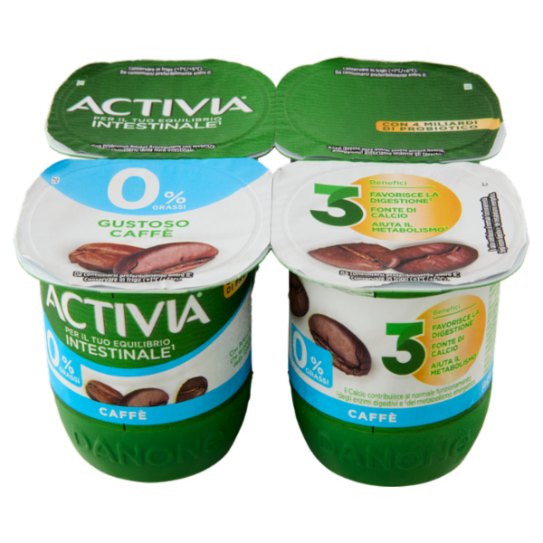 Activia 0% Grassi Caffè 4 x 125 g