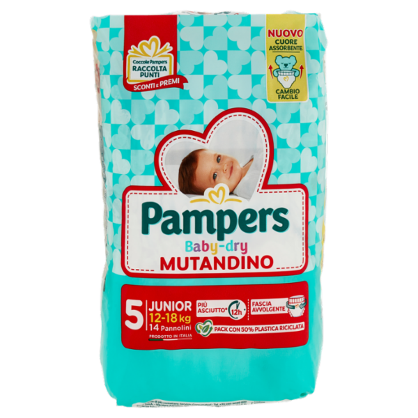 Pampers Baby-dry Mutandino Junior 14 pz