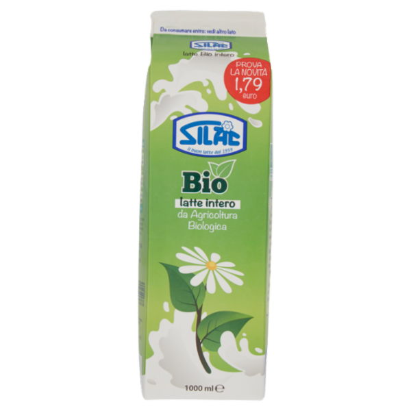 Silac Bio latte intero da Agricoltura Biologica 1000 ml