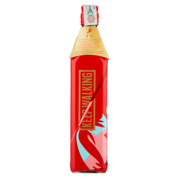 Johnnie Walker Red Blended Scotch Whisky Keep Walking Icons Bottle Design 700 ml