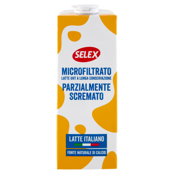 Selex Latte Uht Microfiltrato Parzialmente Scremato 1 L