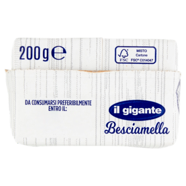 IL GIGANTE Besciamella UHT a Lunga Conservazione 200 g