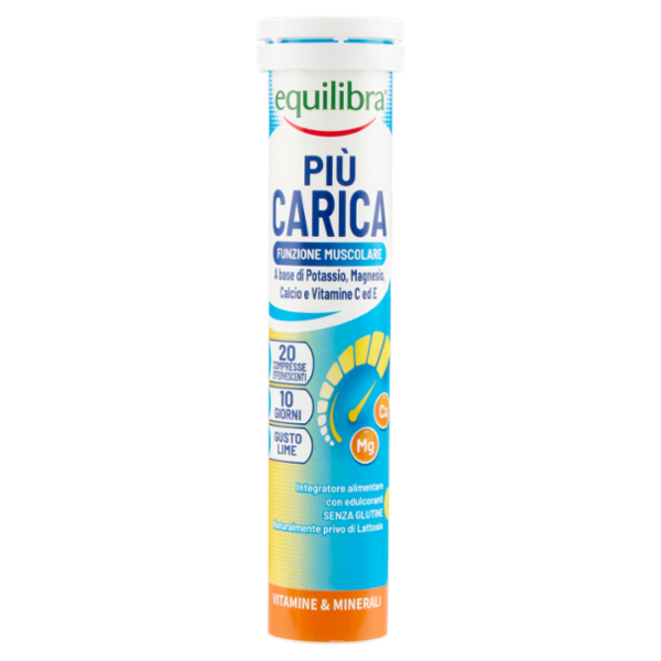 equilibra Più Carica Funzione Muscolare 20 Compresse Effervescenti 90 g