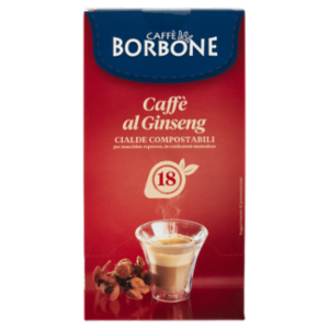 Caffè Borbone Caffè Al Ginseng Cialde Compostabili 18 x 7,0 g