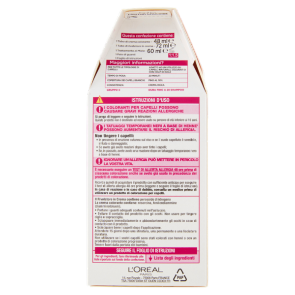 L'Oréal Paris Tinta Capelli Casting Creme Gloss, Senza Ammoniaca, 515 Marron Chocolat