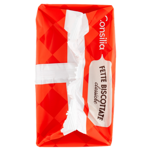 Consilia Fette Biscottate Classiche in Confezioni Salvafreschezza 13x4 fette 460 g
