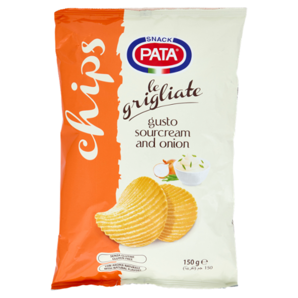 Pata emotion le grigliate gusto sourcream and onion 150 g