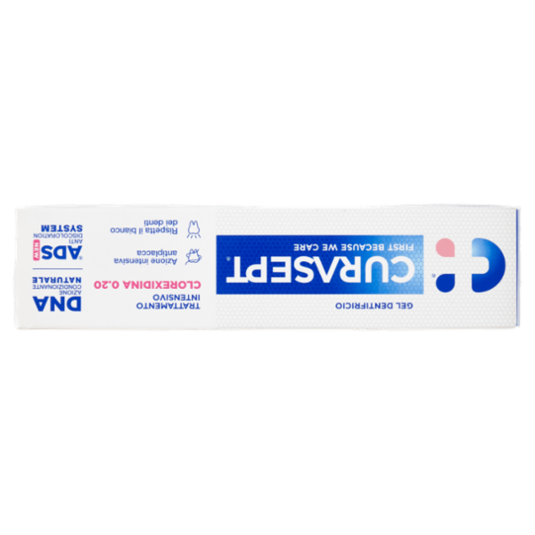 Curasept Gel Dentifricio Trattamento Intensivo Clorexidina 0.20 75 ml