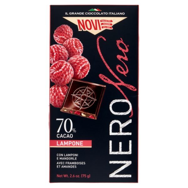 Novi NeroNero 70% Cacao Lampone 75 g