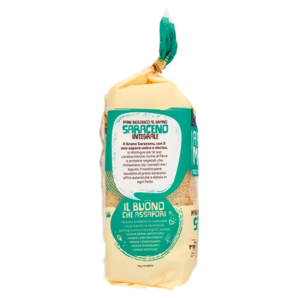 YukyBio A Pasta Madre Pane al Grano Saraceno Integrale 400 g