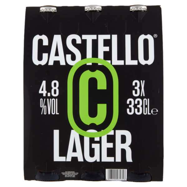 Castello la Decisa la Birra Bionda Friulana 3 x 33 cl