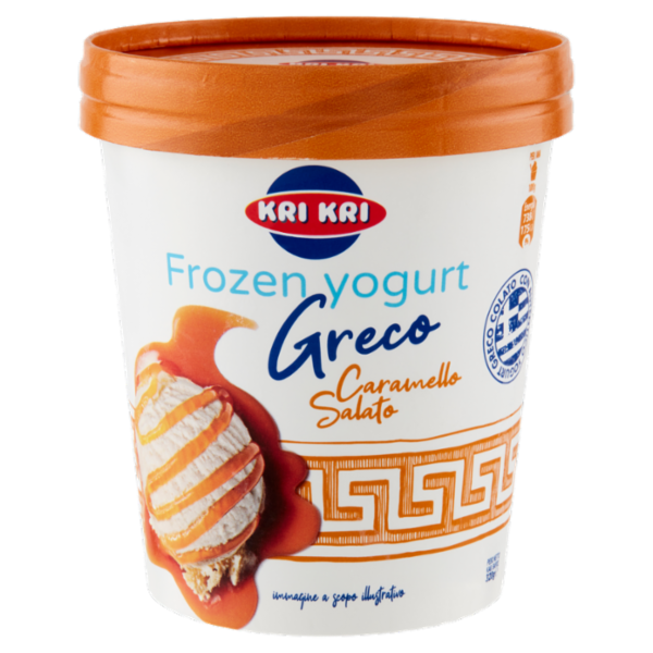 Kri Kri Frozen yogurt Greco Caramello Salato 320 g