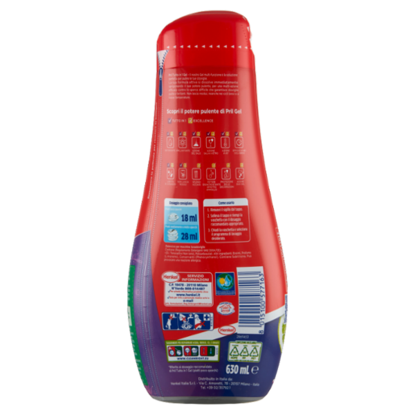 PRIL Tutto in 1 Gel Limone 630ml