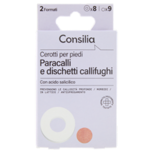 Consilia Saper Scegliere Paracalli e Dischetti Callifughi 2 Formati 8+9 Pz