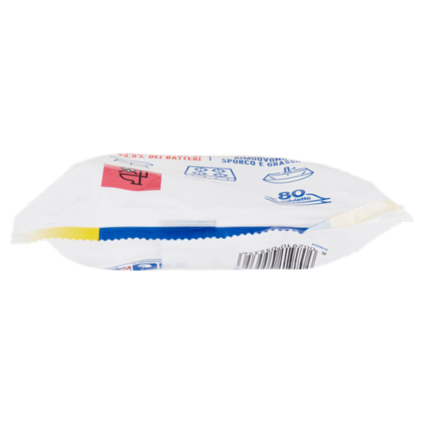 Napisan Salviette Disinfettanti Sgrassanti Limone Biodegradabili 80 pz
