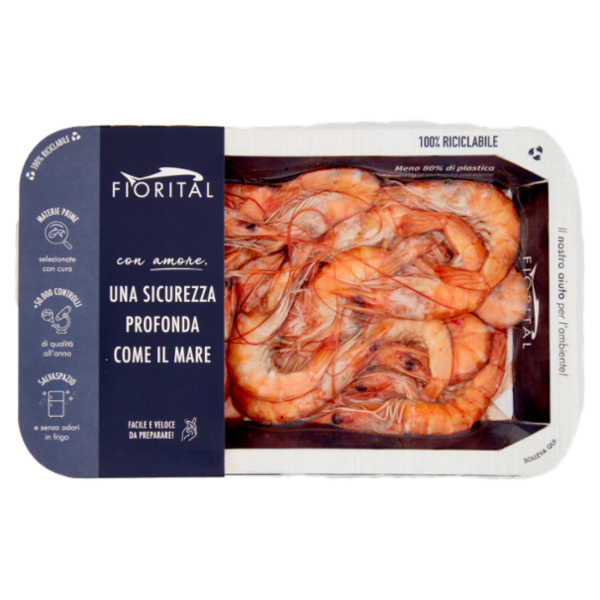 Fiorital Mazzancolla Tropicale Precotta 0,200 kg