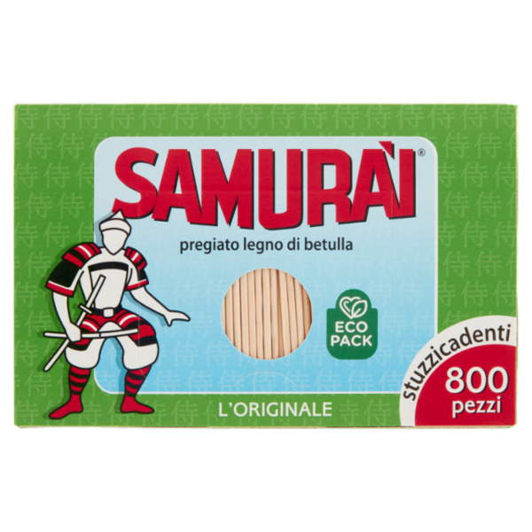 Samurài l'Originale stuzzicadenti 800 pz