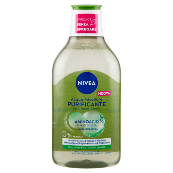 Nivea Acqua Micellare Purificante per Pelli Miste 400 ml