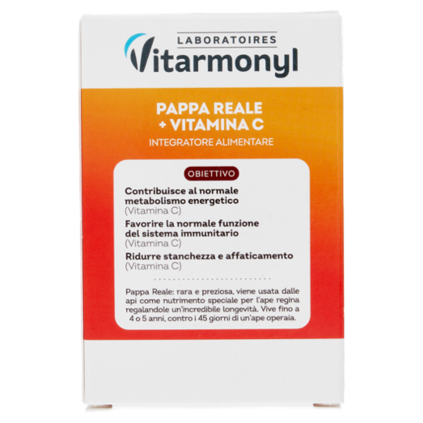 Laboratoires Vitarmonyl Pappa Reale + Vitamina C* 30 capsule 9,6 g