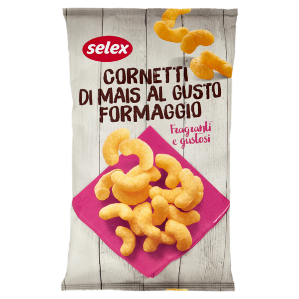 Selex Cornetti di Mais al Formaggio 125 g