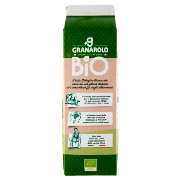 Granarolo Bio Latte Biologico Intero 1 L