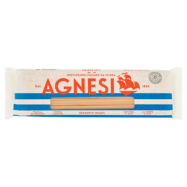Agnesi Spaghetti Rigati 500 g