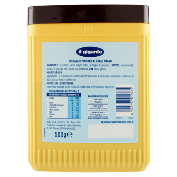 IL GIGANTE Ciokoforza 500 g