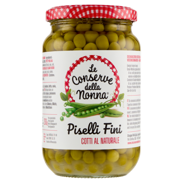 Le Conserve della Nonna Piselli fini al naturale 360 g