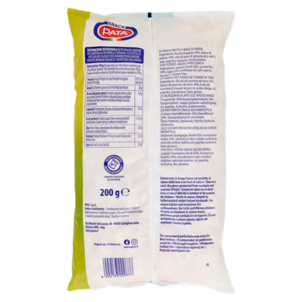 Pata Freely Olandesi anelli croccanti 200 g