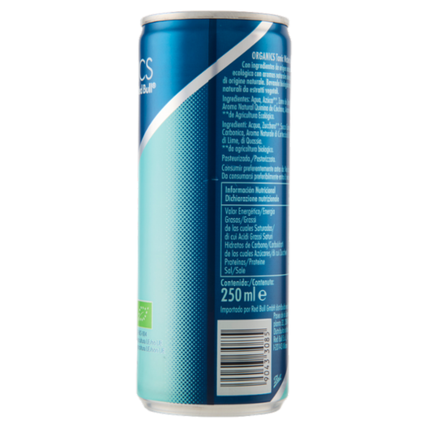 Organics by Red Bull Tonic Water - lattina da 250 ml