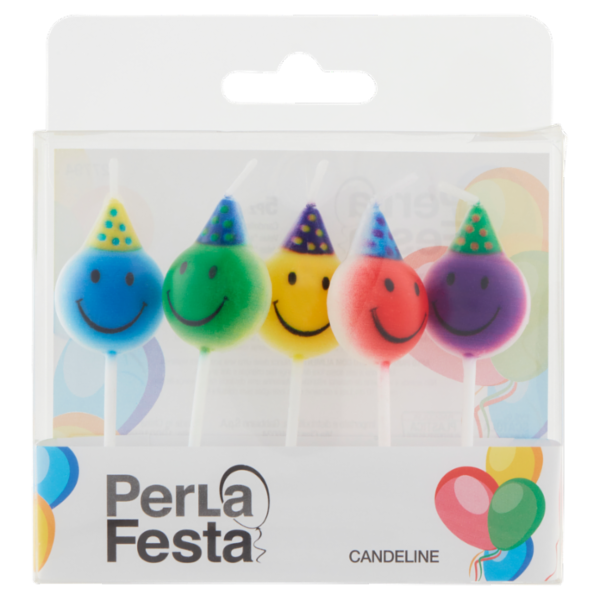 PerLa Festa Candeline Smile 5 pz