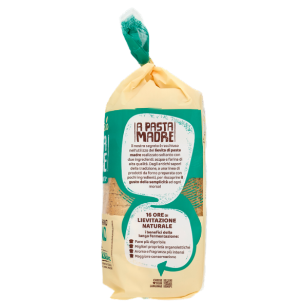 YukyBio A Pasta Madre Pane al Grano Saraceno Integrale 400 g