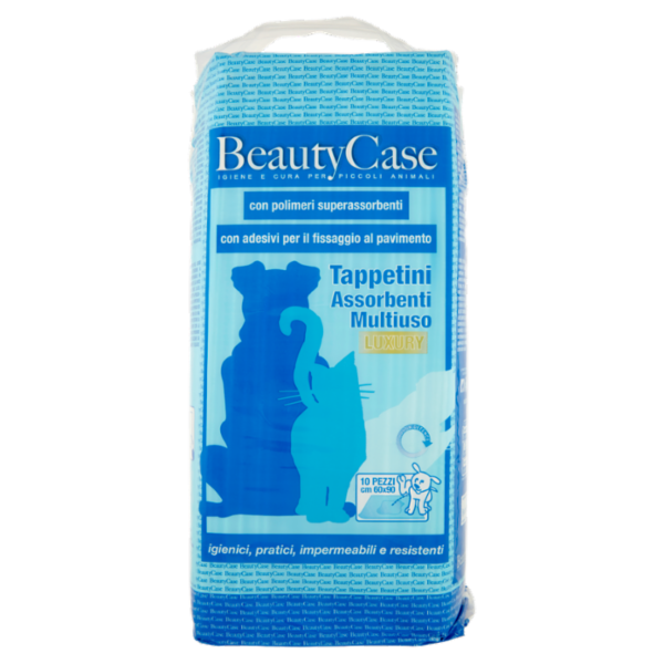 BeautyCase Tappetini Assorbenti Multiuso Luxury 60x90 cm 10 pz
